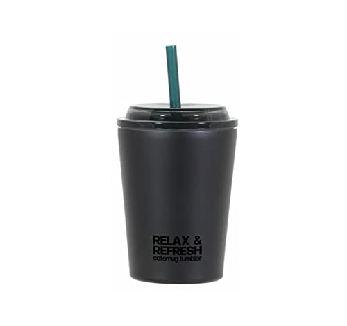�p�[������ �^���u���[ �}�O �{�g�� �J�b�v �R�b�v 300ml M�T�C�Y �X�g���[�t �^��f�M �ۗ� �h���b�v �R�[�q�[ �L�� �u���b�N �J�t�F�}�O �X�g���[�^���u���[ HB-6778