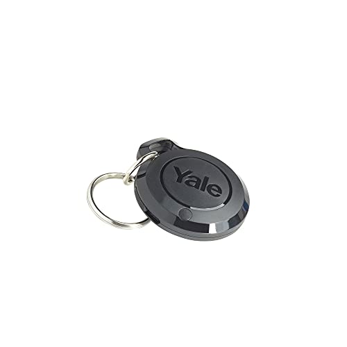 Yale AC-KF Sync Keyfob - Sync Alarm Accessory for Disarming Alarm, Black, 200m range