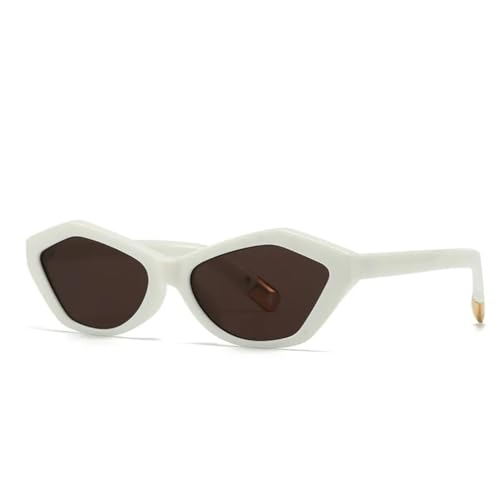 Lunettes de soleil vintage à petite monture pour hommes et femmes