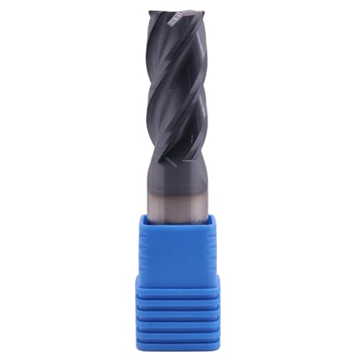 Image of High Performance Solid Carbide Corner Radius End Mill - AlTiN Coated, Variable Helix, .030 inch Corner Radius, 4 Flute, 3 /4 inch Cutting Diameter, 3 /4 inch Shank Diameter, 1-3 /4 inch Length of Cut, 4 inch Overall Length