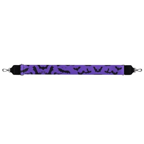 Image of Wide Bag Straps Replacement Crossbody Bat Guitar Straps for Handbags /Purses /Messenger /Duffel Bags Backpack Straps Replacement Adjustable Length from 30 inch to 50.3 inch Purple