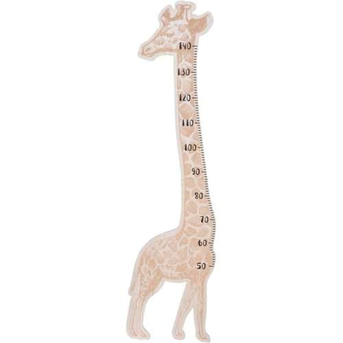 Toilinux.com Toise Enfant en Bois Girafe - Hauteur 140 cm