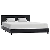 El marco de la cama de MDF es extremadamente estable y duradero. Las patas de acero con recubrimiento en polvo le dan a la cama una mayor durabilidad.