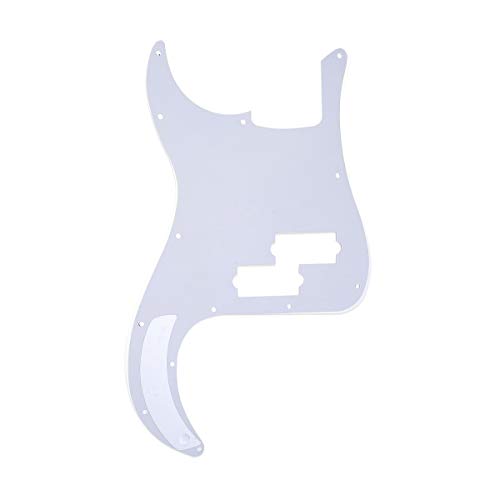 Musiclily 13 Furos Escudo Baixo Pickguard para Fender EUA/Mexicana Standard Precision Bass 4 Cordas,