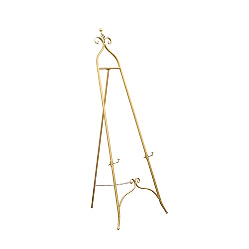 Caballete ajustable negro/blanco para presentaciones, bodas y exposiciones de arte, plegable, 120/150 cm de altura, perfecto para señalización y eventos creativos