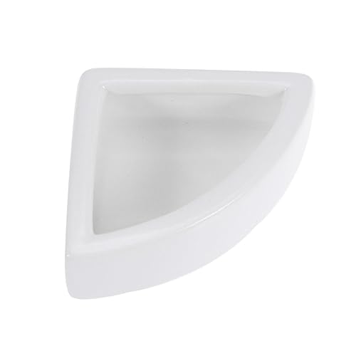 SEWOART シー爬虫類用セラミック給餌容器 食品 設計 滑り止め構造 転倒防止 中型トカゲヤモリ用エサ皿 白色