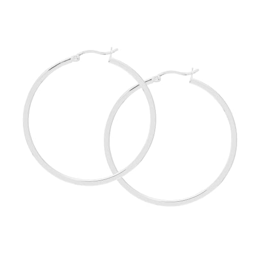 Silpada 'Winning Streak Tube Hoop Earrings' In Sterling Silver #TOP29