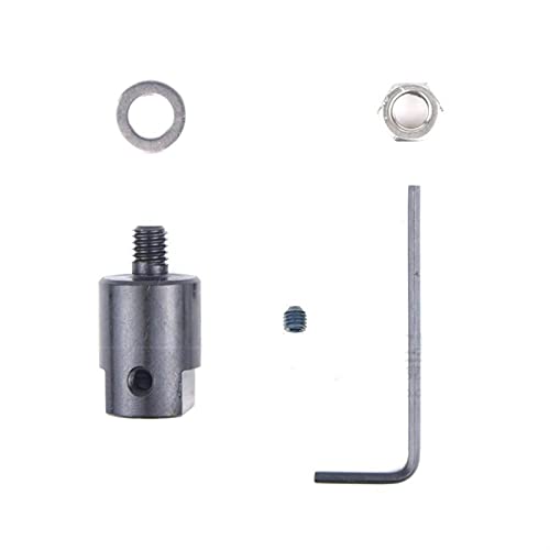 WAAZVXS Coupler for Motor Shaft Adapter Saw Blade Coupling Joint Connector Coupler Sleeve Steel (Inner Diameter : M6 8mm)