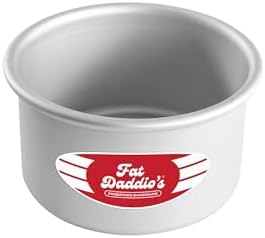 Fat Daddio's Anodized Aluminum Round Cake Pan, 5 x 3 Inch
