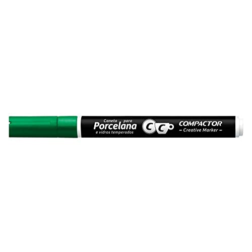Marcador Creative Porcelana Compactor Avulso VERDE