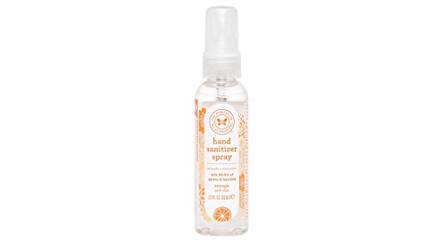 The Honest Company Hand Sanitizer - Spray - Orange - 2 oz - Gluten Free - Kills 99.9% of germs and bacteria