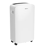 Shinco 40 Pints Dehumidifier for Home and Basements, 2000 Sq.Ft Dehumidifiers with Drain Hose, Auto or Manual Drainage, Auto Defrost, Quietly Remove Moisture, Intelligent Humidity Control, 24HR Timer