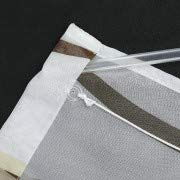 ESLIR Roman Blind with Eyelets, Kitchen Roman Curtains, Transparent Tab-Top Roller Blind Curtains with Wave Print - Image 2