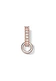 Farbe: roségoldfarben, weiß THOMAS SABO Damen Carrier rosé 925er Sterlingsilber; 750er Roségold Vergoldung X0263-416-14