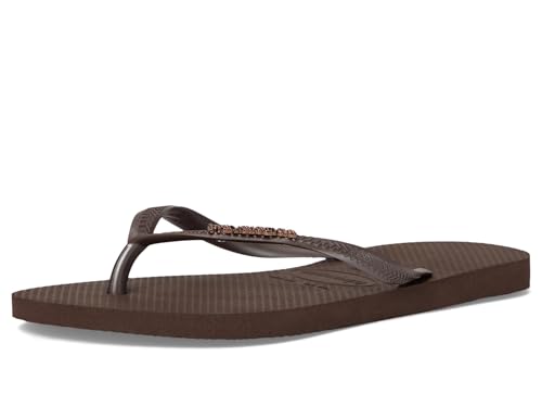 Image of Havaianas Women's Slim Metallic Logo Sandals