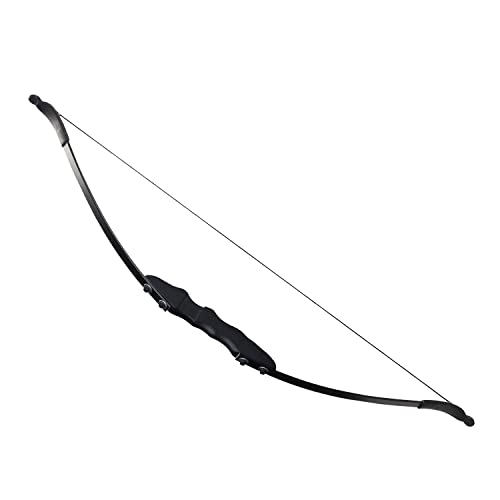 Fenjaner Archery Takedown Recurve Bow And Arrow Set Long Bow And Arrow Kit For Hunting Outdoor Shooting Training 40 Lb (Black2) #TOP3