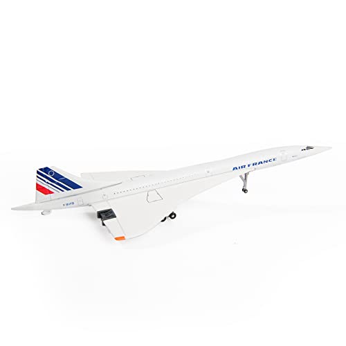 1/400 Skala Diecast Flugzeugmodell, Air France 1976-2003 Concorde Flugzeug Modell Miniaturmodelle Sammlung Geschenk