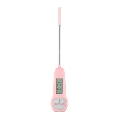 Culinary Precision Termometro digitale da cucina accurato per controllare rapidamente la temperatura degli alimenti per bambini (rosa)