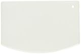 Winco Plastic Dough Scraper, Medium, White, 12-Piece