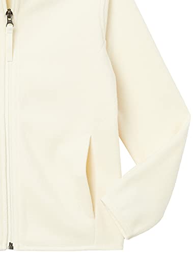 Image of Amazon Essentials Girls and Toddlers' Polar Fleece Full-Zip Hooded Lightweight Jacket, Insulated