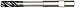 WIDIA Hanita 47N616006LW VariMill I 47N6 HP End Mill, 16 mm Cutting Diameter, Carbide, TiAlN Coating, RH Cut, Weldon Shank, 16 mm Shank Diameter, 4-Flute
