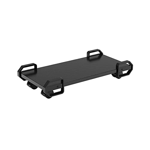 Soporte para CPU con ruedas para torre móvil de PC, soporte resistente para chasis de computadora bajo el escritorio para oficina y hogar miniatura 1