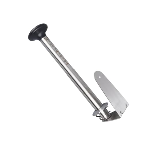 Suporte para Toalha de Cabide para Rolo de Tecido Inoxidável Rack para Rolo de Toalha de Prateleira de Armazenamento de Envoltório de Aço Com Botão de Liberação Rápida Rack de