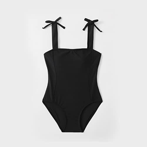 MIENOE Teen Girls' Swimsuits One Piece Kids UPF 50+ Sun Protection Bathing Suits with Chest Pads Cute Girl Piece ﻿4