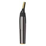 JML Hair Trimmer for Men - Nose, Ears, Neck and Eyebrow Razor - Close Trimming with No Water, Cuts or Nicks - Non-Slip Grip and Inbuilt LED Light, 50% More Powerful - Microtouch Titanium Max