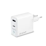  FONEX Caricatore da Rete 65W GaN con Porta USB + Type-C (PD)  Bianco