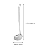 Zoom IMG-1 kockshion 1set mestolo acciaio inossidabile