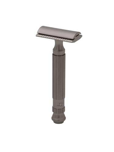 Image of Pearl Shaving Double Edge Safety Razor L-55 (Close Comb) Graphite Black