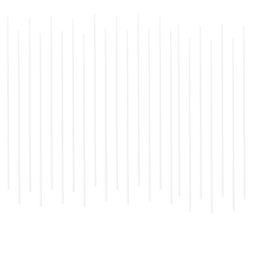 Baluue 500pcs glass capillary tube, 80mm Lab Capillary Tubes with One Open Tube Lab Capillary Tube Glass Tester