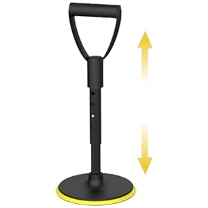 Pastoralist Stand Assist Aid voor ouderen rekbare 16-20 inch roestvrij staal mobiliteitshulpmiddelen met stabiele ronde basis handheld zware hulpmiddelen voor ouderen, mobiliteitshulpmiddelen