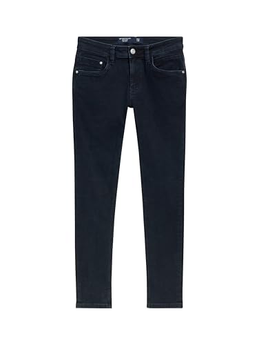TOM TAILOR Herren Troy Slim Fit Jeans mit Stretch,10170 - Blue Black Denim, 30/30 – Ansicht 5