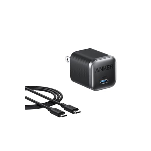 Anker Nano Charger (45W) with USB-C & USB-C ケーブル