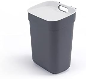 Curver Ready to Collect 100% Recycled 5L Kitchen Accessories Recycling Lift Top Bin Green with Light Grey Lid
