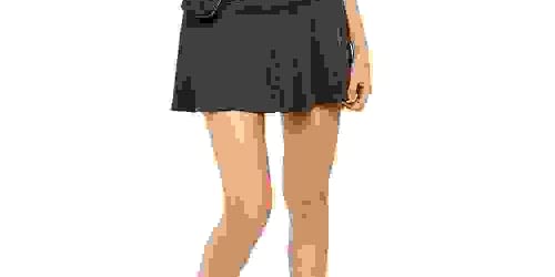 Free People Highlands Denim Skirt Black 42