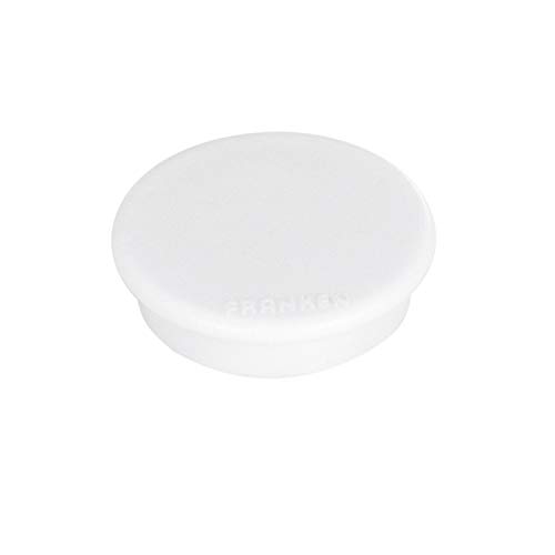 Preisvergleich Produktbild Franken HM38 09 Magnet (38 mm, 1500 g) 10 Stück weiß
