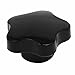 Tool parts M10 Female Thread 47mm Diameter Star Head Machinery Clamping Knob Grip Black