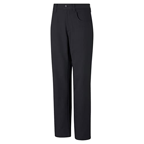 PUMA Boys' 5 Pocket Pant Golf Black, Medium