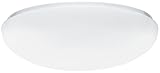 Lithonia Lighting FM 22 ACLR LP M4 Acrylic Single-Light Fluorescent Semi-Flush-Mount Ceiling Fixture, White