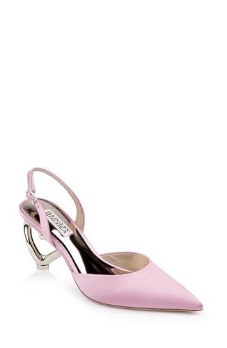 Image of Badgley Mischka Women's Lucille Heart Heel Slingback Pumps