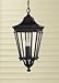 Feiss-Three Light Black Hanging Lantern-OL5412BK
