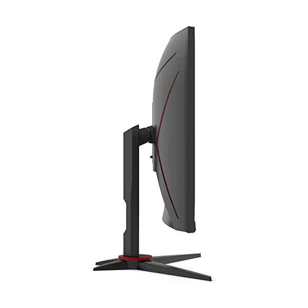 AOC Monitior Gaming C24G2AE/BK- 24" Curved 1500R, Full HD, 165Hz, 1Ms, VA, FreeSync Premium, 1920x1080, 250 cd/m, D-SUB, HDMIx2, Displayport 1x1.2 - Image 4