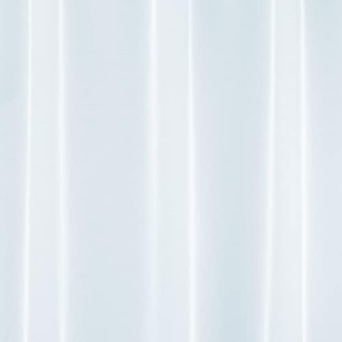 NetCurtainsUK Plain Lead Weighted Voile Net Curtain in White - ''Lyon'' (Drop: 137cm (54'')) (LYONNET01)