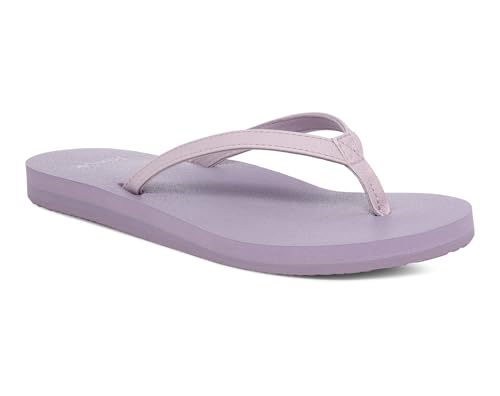 Image of Sanuk Yoga Joy Womens Flip Flops | Yoga Mat Footbed | Sandals for Women | Womens Yoga Sandals | Women's Beach Sandals