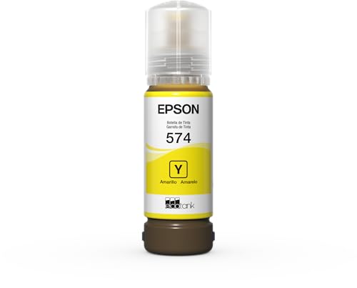 Garrafa De Tinta Original Epson Ecotank T574 Amarela Fotográfica - T574420