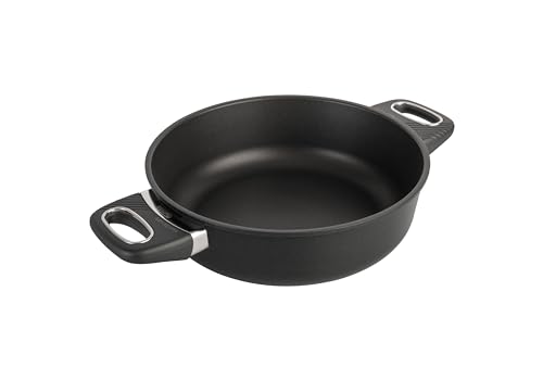 Gastrolux - Olla de cocción lenta, 24 cm, todo tipo de luces e inducción, revestimiento antiadherente Biotan Plus, Indeformable, 172024