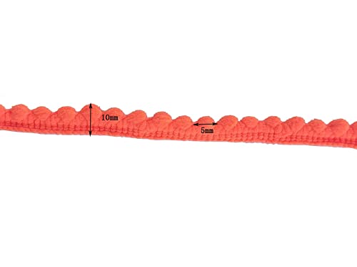 Ball Fringe Trim 10 Yards 5 Mm Mini Pom Pom Trim Fringe For Sewing Accessory Decoration Diy Crafts (5 Mm, 060434 Hot Pink) #TOP3
